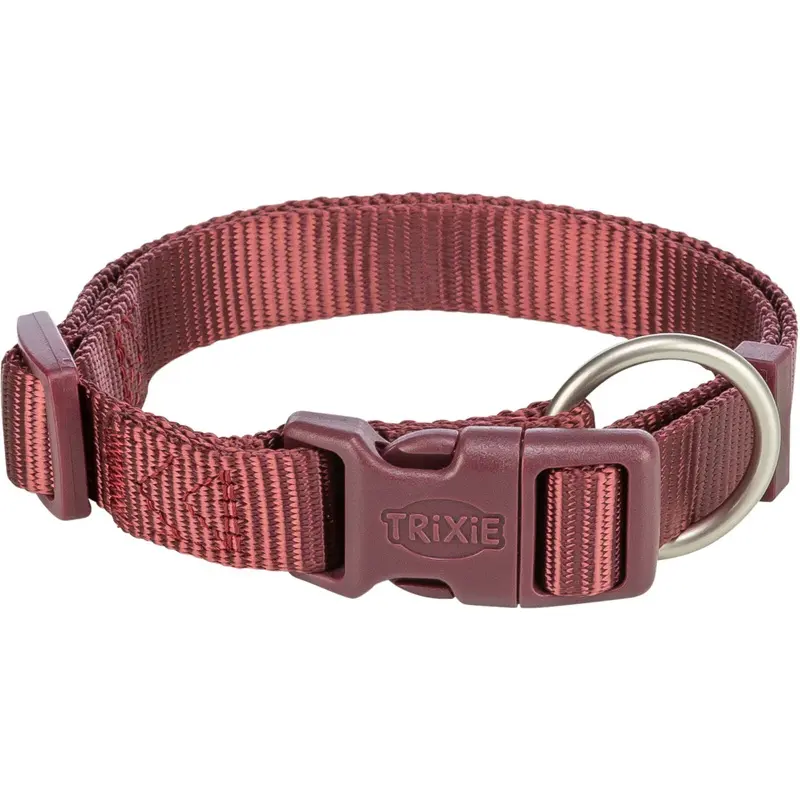 Trixie Premium collar, XXSXS: 1525 cm/10 mm, sangria