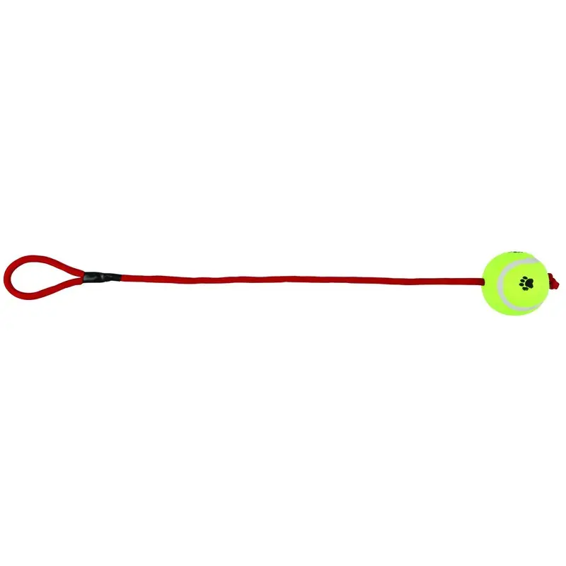 Trixie Tennis ball on a rope, diam. 6 cm/50 cm