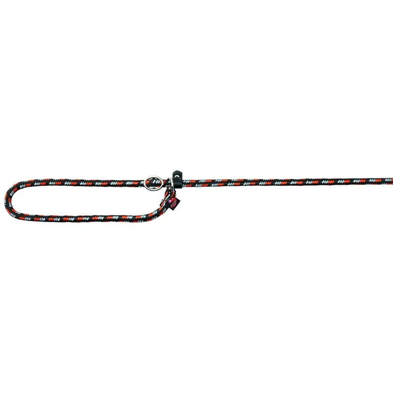 Trixie Mountain Rope retriever leash, L-XL: 1.70 m/diam. 13 mm, black/orange