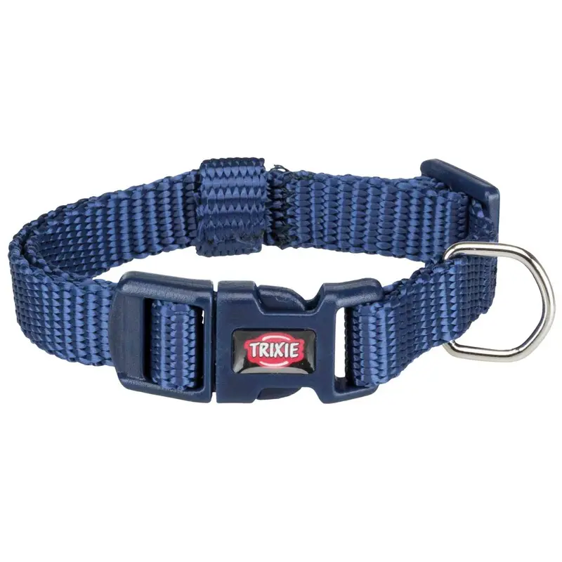 Trixie Premium collar, XXS-XS: 15-25 cm/10 mm, indigo