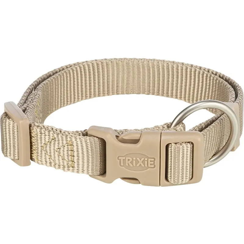 Trixie Premium collar, XXSXS: 1525 cm/10 mm, sand