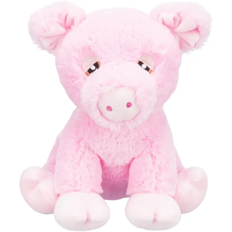 Trixie Be Eco Piggy Edison plush recycled, 24 cm