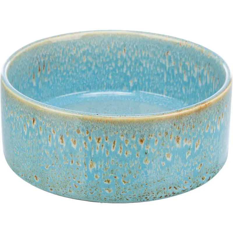Trixie Ceramic bowl, 0.9 l/ 16 cm, blue