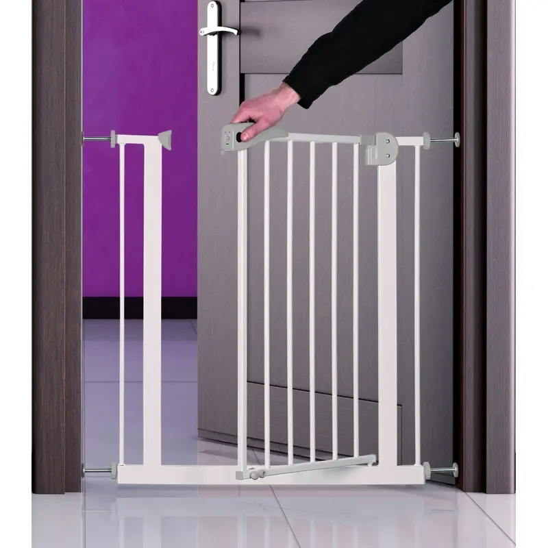 Trixie Barrier for dogs, metal, 75-85 x 76 cm, white