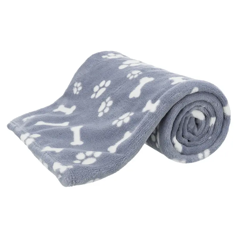 Trixie Kenny blanket, plush, 100 x 75 cm, blue