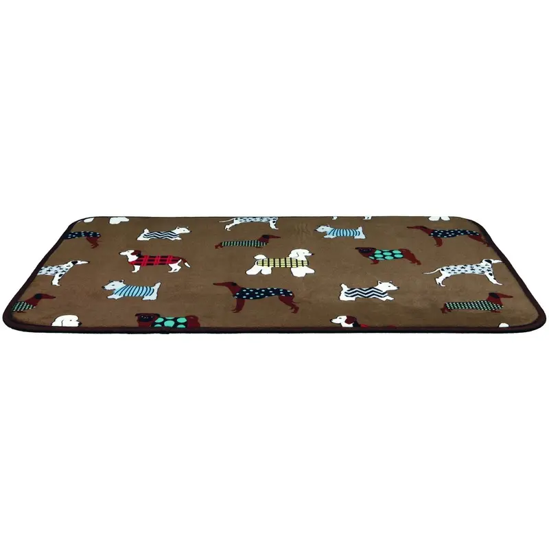 Trixie FunDogs lying mat, 90 x 68 cm, brown