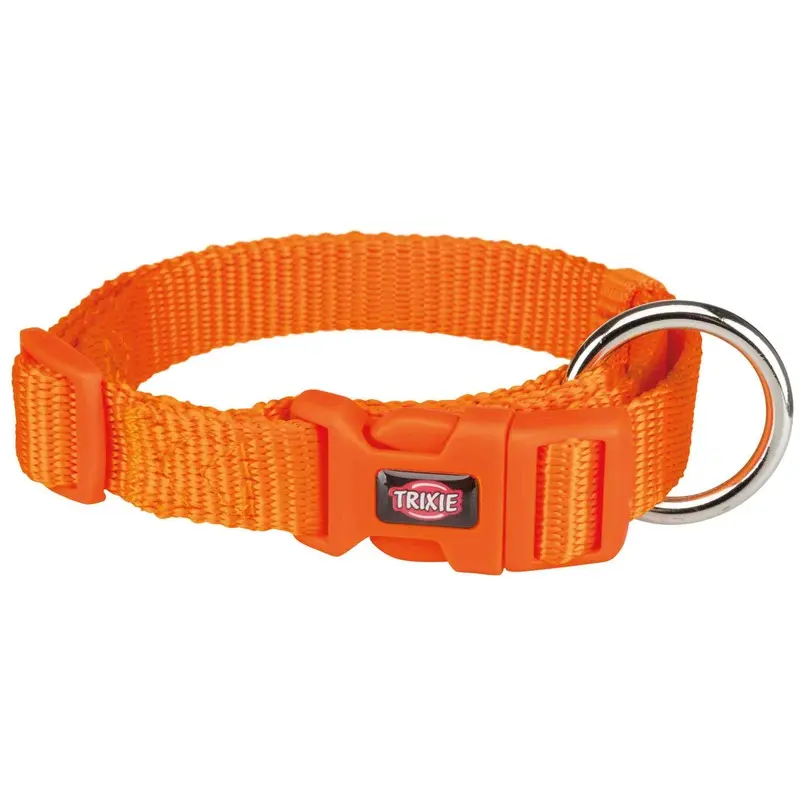 Trixie Premium collar, M-L: 35-55 cm/20 mm, papaya