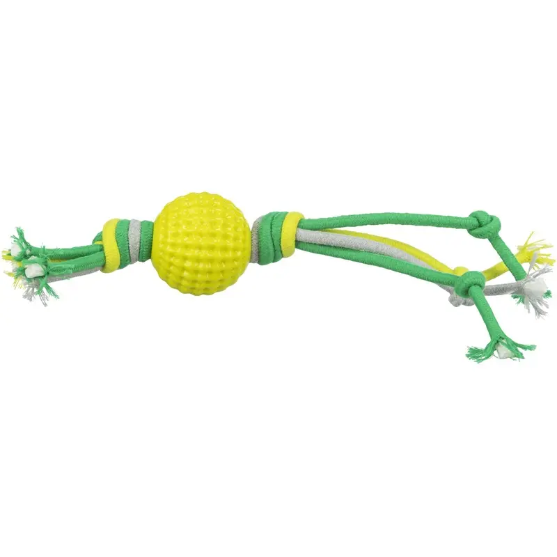 Trixie Ball with rope, TPR/Polyester,  9 ? 44 cm
