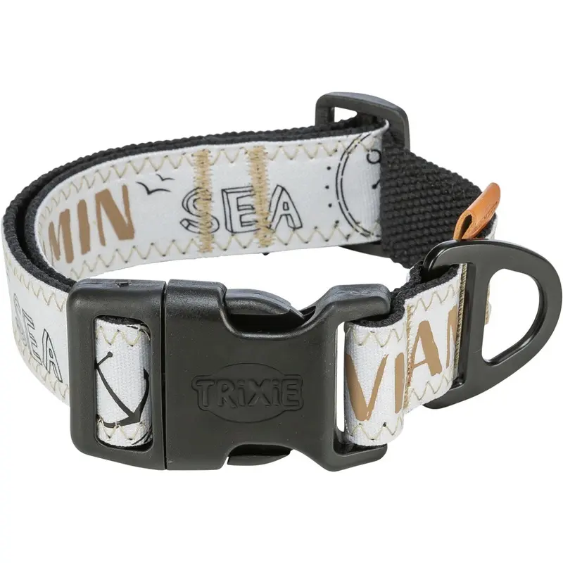 Trixie BE NORDIC collar, extra wide, SM: 3245 cm/30 mm, black