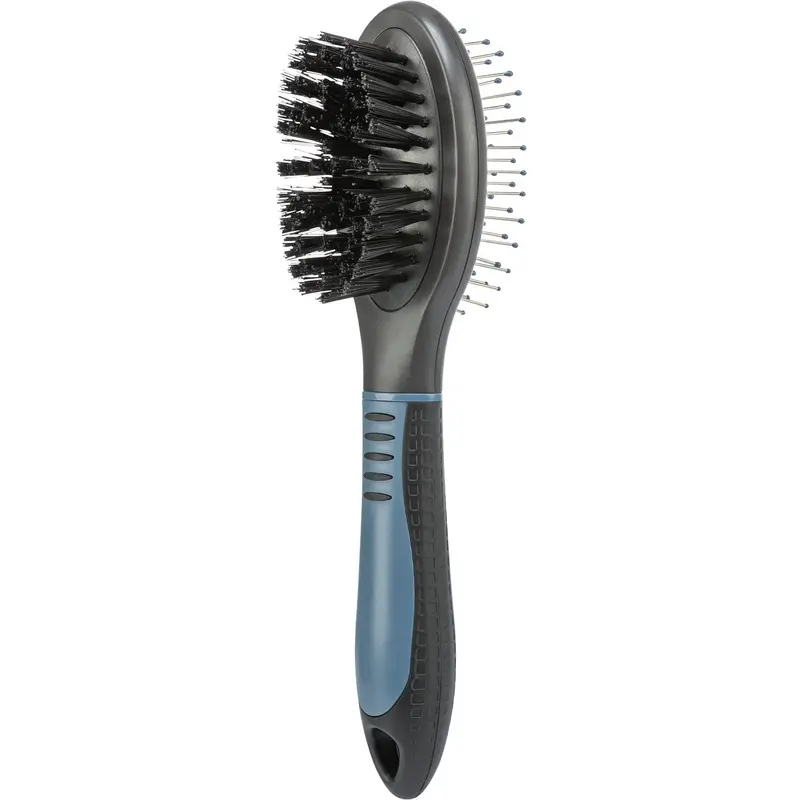 Trixie Brush, plastic, double-sided, 6 x 23 cm