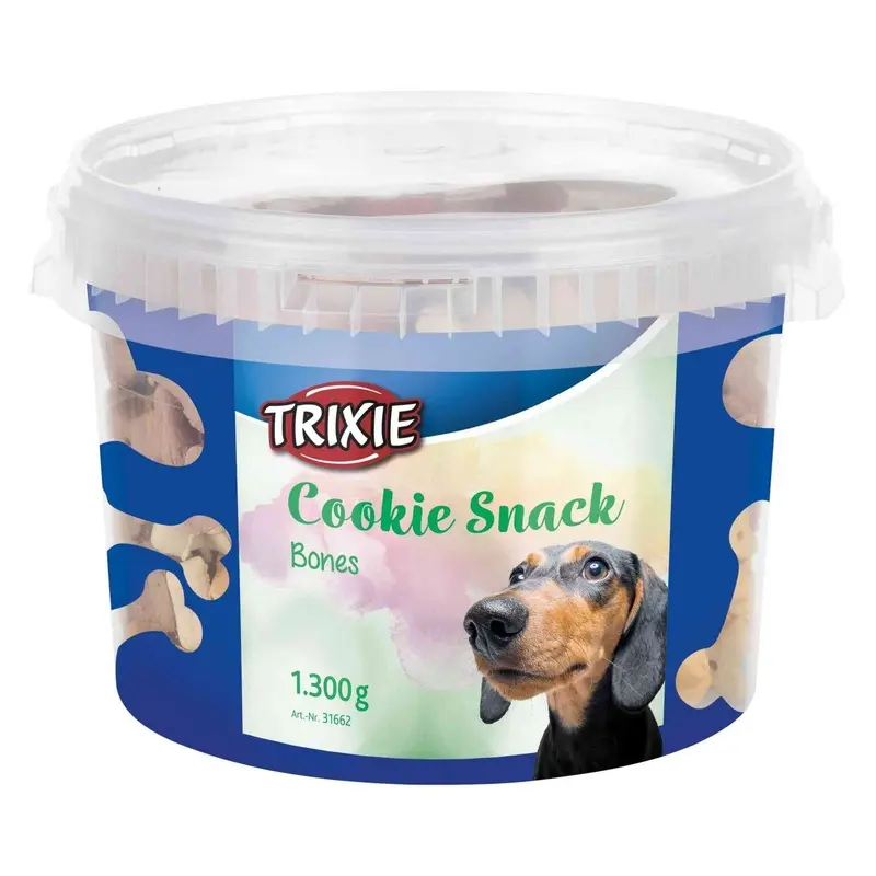 Trixie Cookie Snack Bones, 1,300 g