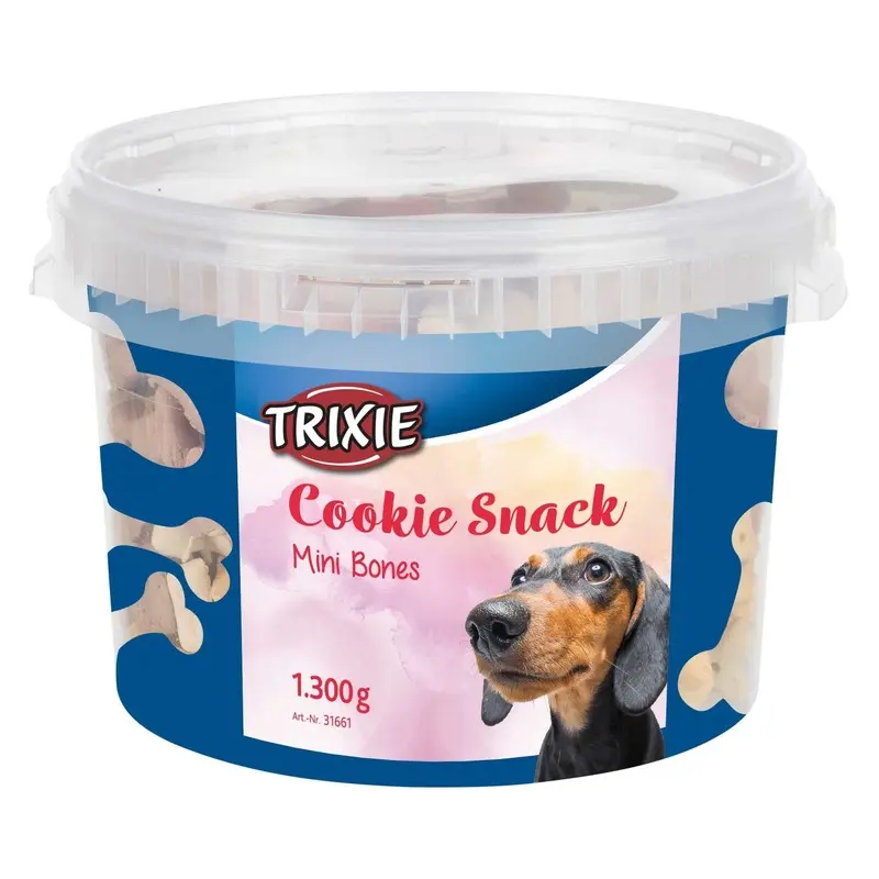 Trixie Cookie Snack Mini Bones, 1,300 g