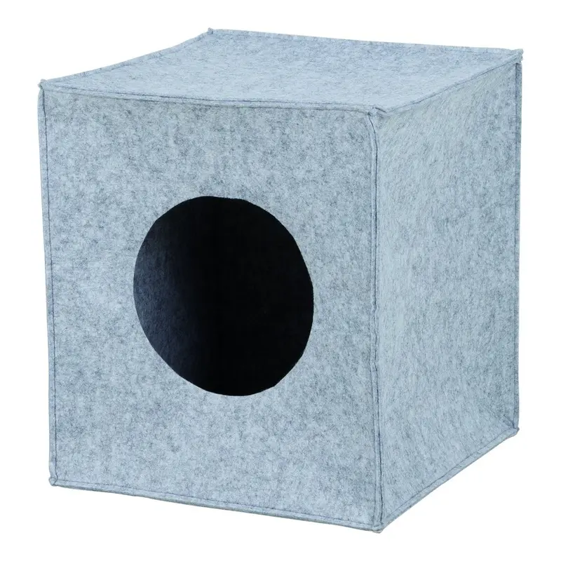 Trixie Anton cuddly cave for shelf, 33 x 33 x 37 cm, grey