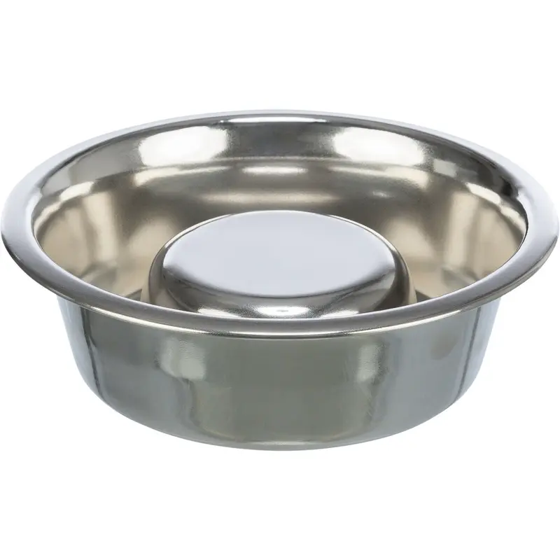 Trixie Slow Feeding bowl, stainless steel, 1.5 l/ 24 cm