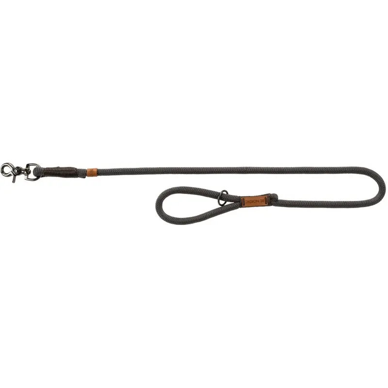Trixie BE NORDIC leash, L-XL: 1.00 m/diam. 13 mm, dark grey/brown