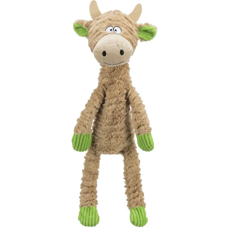 Trixie Cow, plush/rope, 50 cm