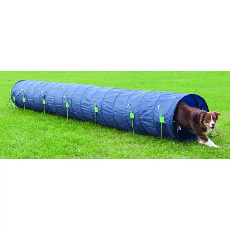 Trixie Dog Activity Agility basic tunnel, diam. 60 cm/5 m, blue