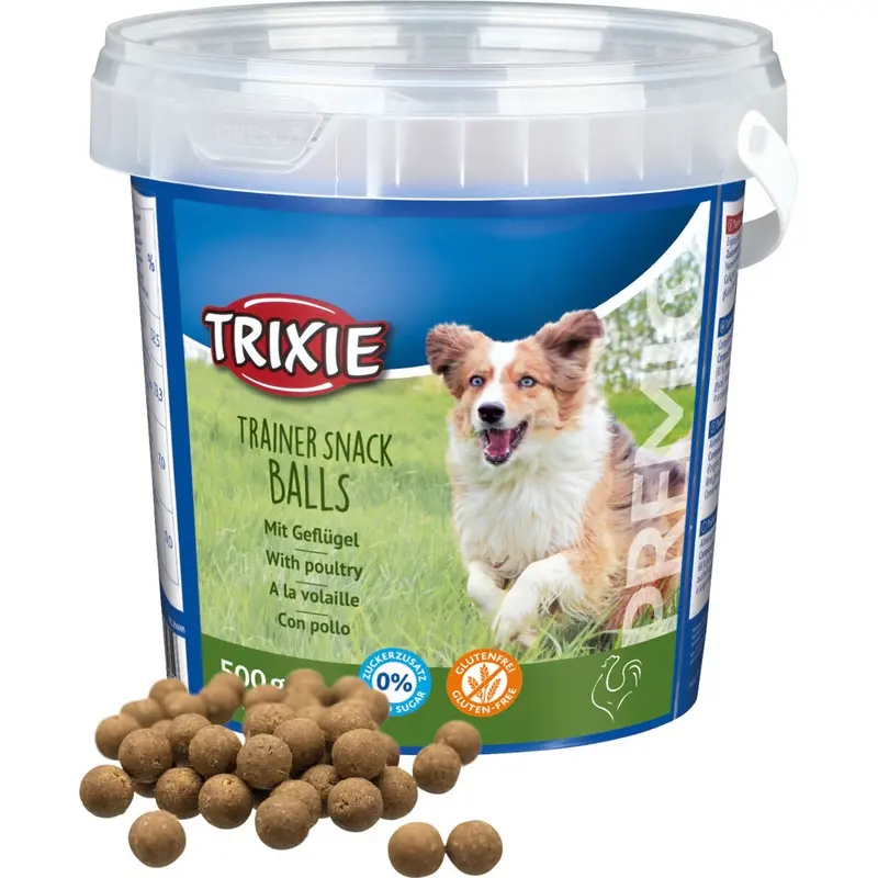 Trixie PREMIO Trainer Snack Poultry Balls, 500 g
