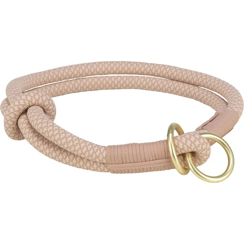 Trixie Soft Rope semi-choke, XS??S: 30 cm/ 10 mm, pink/light pink