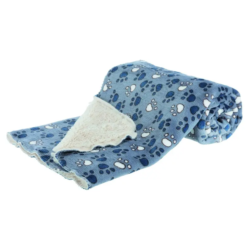 Trixie Tammy blanket, 100 x 70 cm, blue/beige