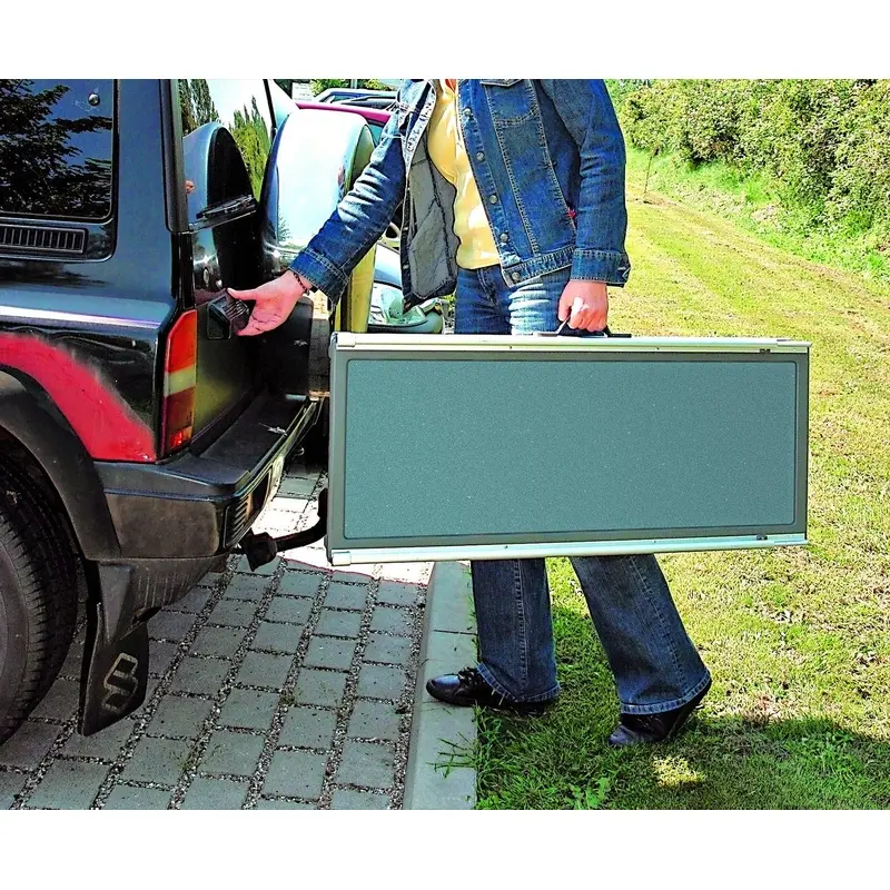 Trixie Petwalk telescope ramp, 43 x 100-180 cm, 5.8 kg, grey