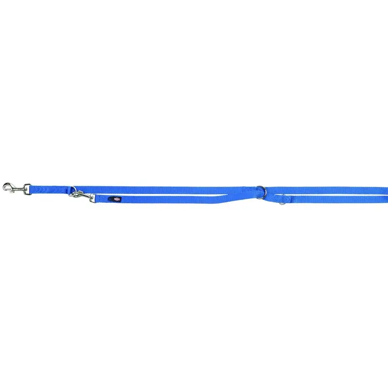 Trixie Premium adjustable leash, L-XL: 2.00 m/25 mm, royal blue