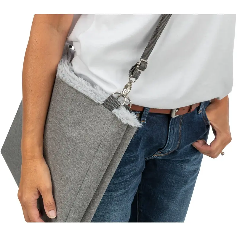 Trixie Amy travel blanket, 70 x 50 cm, grey