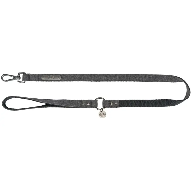 Trixie CityStyle Lead, cotton, SM: 1.20 m/13 mm, black
