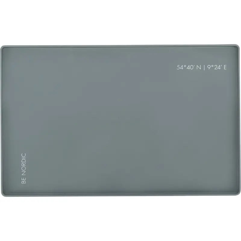 Trixie BE NORDIC place mat, silicone, 48 x 30 cm, grey