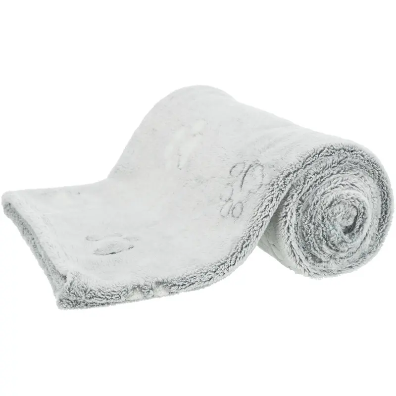 Trixie Nando blanket, soft fleece, 150 ? 100 cm, light grey