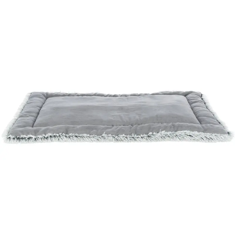 Trixie Harvey lying mat, 75 ? 55 cm, white-black/grey