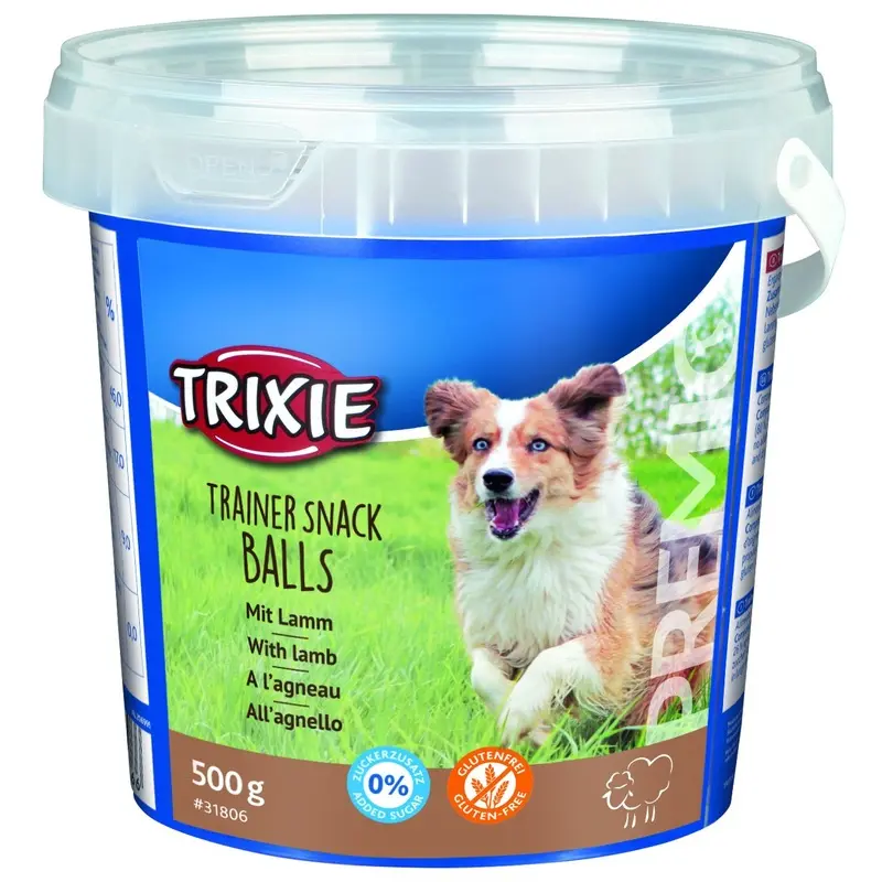 Trixie PREMIO Trainer Snack Lamb Balls, 500 g