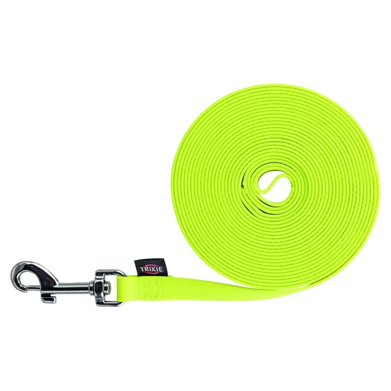 Trixie Easy Life tracking leash, 5 m/13 mm, neon yellow