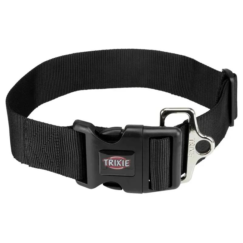 Trixie Premium Collar, L-XXL: 55-80 cm/50 mm, black