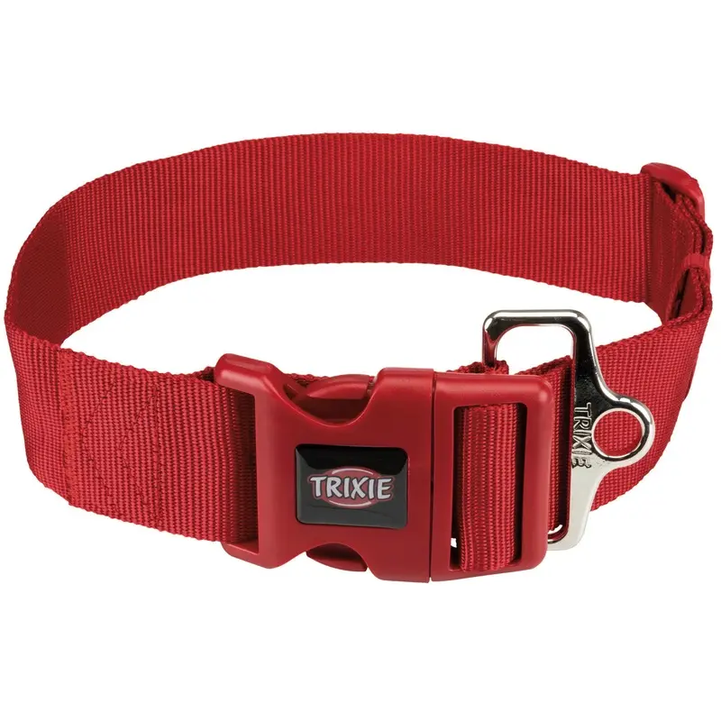 Trixie Premium Collar, L-XXL: 55-80 cm/50 mm, red