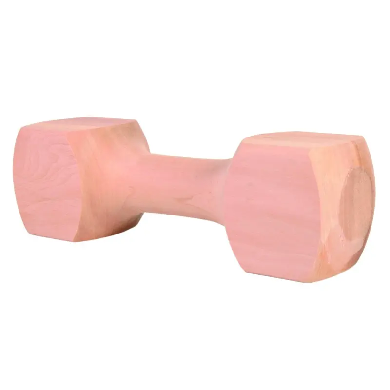 Trixie Wooden retrieving dumbbell, angular, approx. 650 g