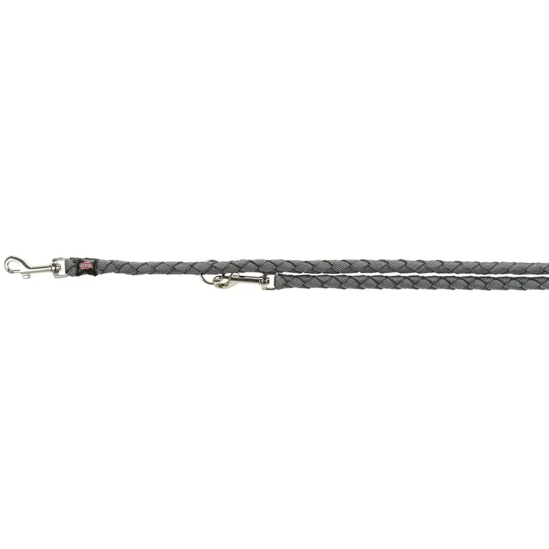 Trixie Cavo adjustable leash, L??XL: 2.00 m/ 18 mm, graphite