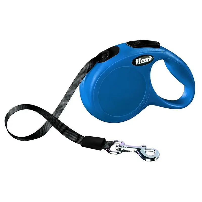 Trixie flexi New CLASSIC, tape leash, XS: 3 m, blue