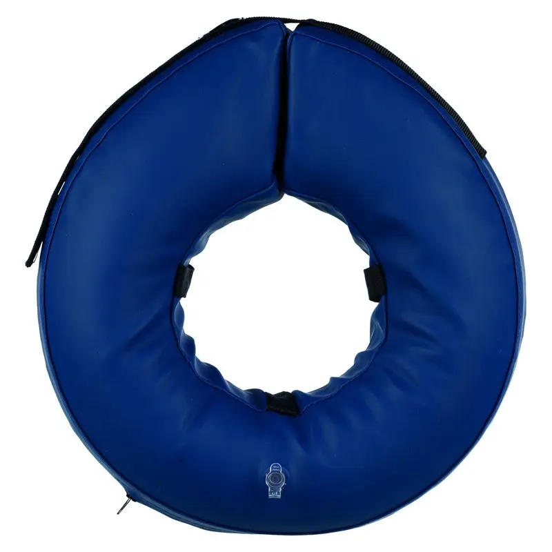 Trixie Protective collar, inflatable, S-M, blue