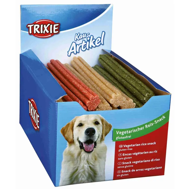 Trixie 40 rice chewing sticks, 23 cm, 100 g/pc.