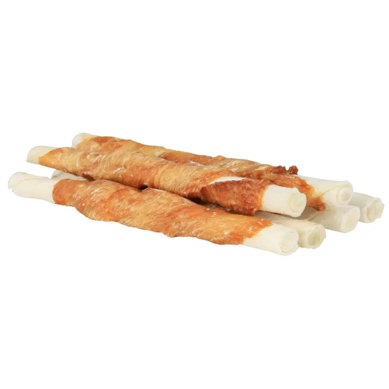 Trixie 100 Denta Fun chewing rolls, chicken, 28 cm, 100 pcs./80 g