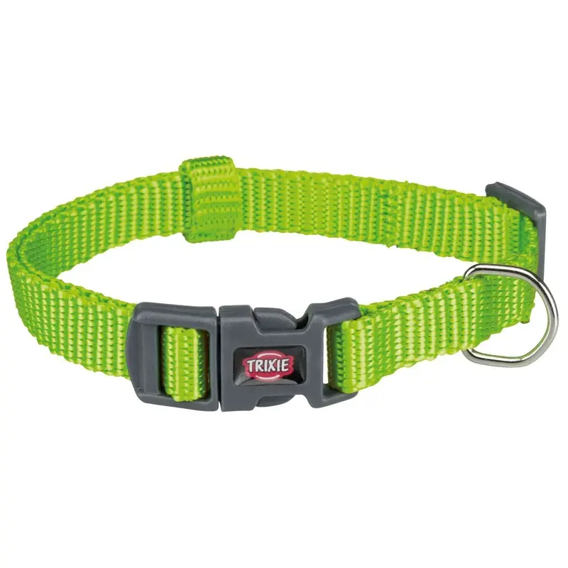 Trixie Premium collar, XS-S: 22-35 cm/10 mm, apple