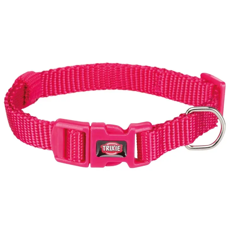 Trixie Premium collar, XS-S: 22-35 cm/10 mm, fuchsia