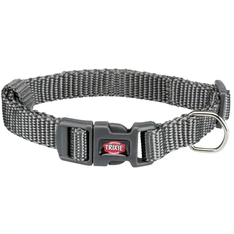 Trixie Premium collar, XS-S: 22-35 cm/10 mm, graphite
