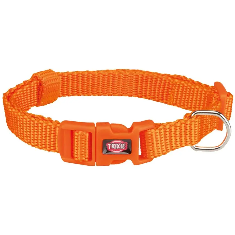 Trixie Premium collar, XS-S: 22-35 cm/10 mm, papaya