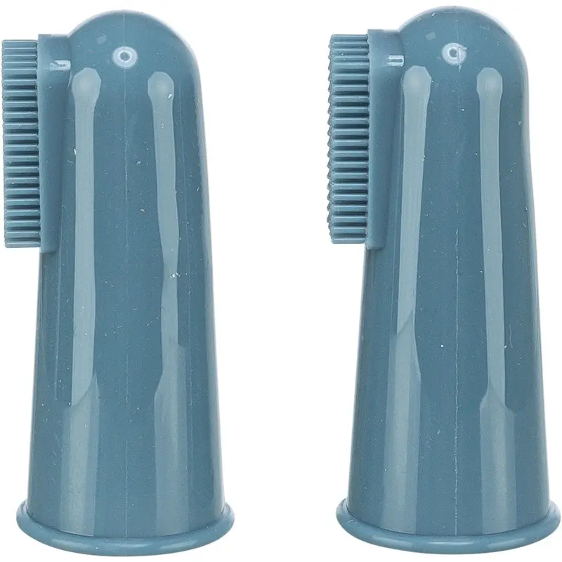 Trixie Finger-toothbrush set, silicone, dog/cat, 6 cm, 2 pcs.