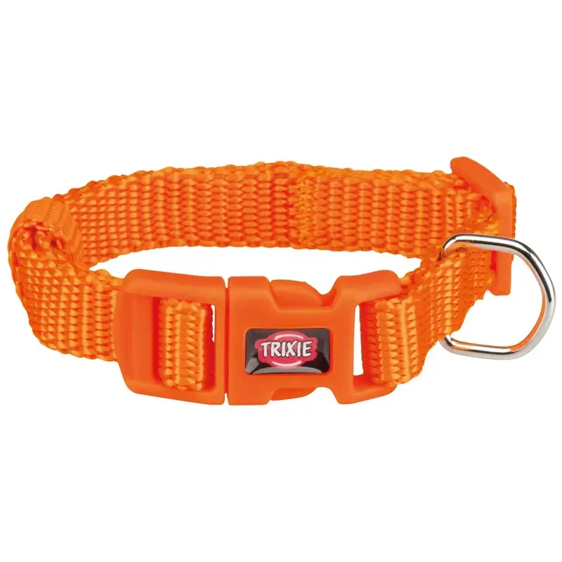 Trixie Premium collar, S: 25-40 cm/15 mm, papaya