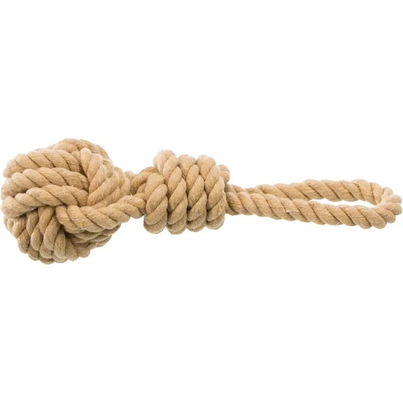 Trixie BE NORDIC playing rope with woven-in ball, diam. 8 x 30 cm