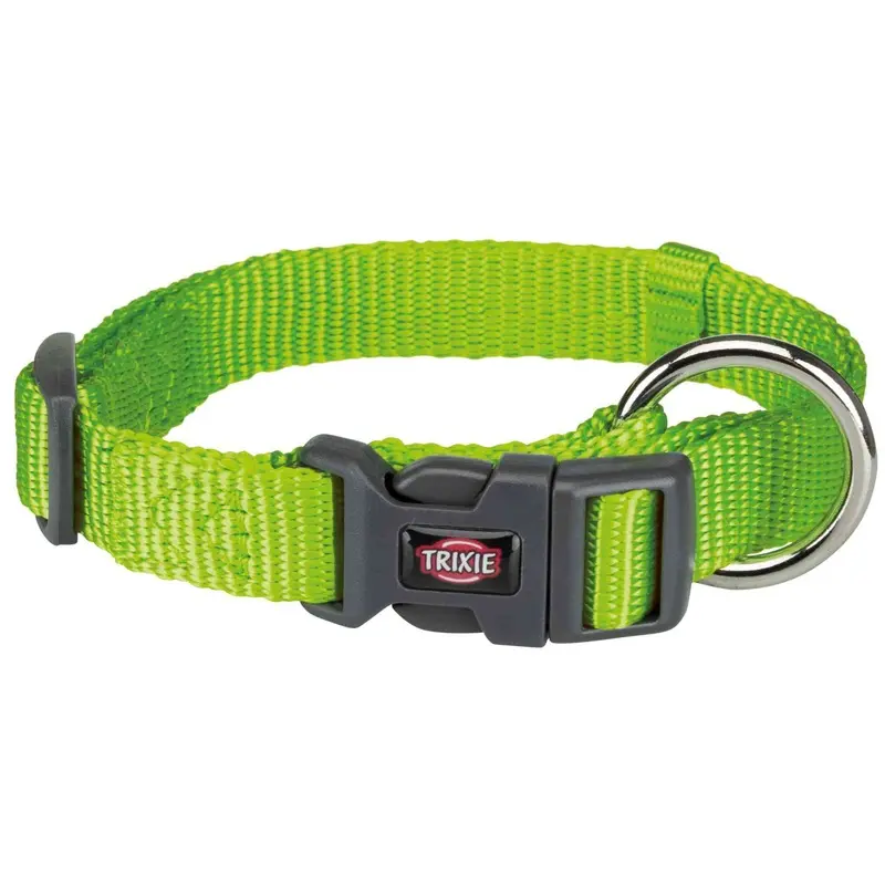 Trixie Premium collar, S-M: 30-45 cm/15 mm, apple