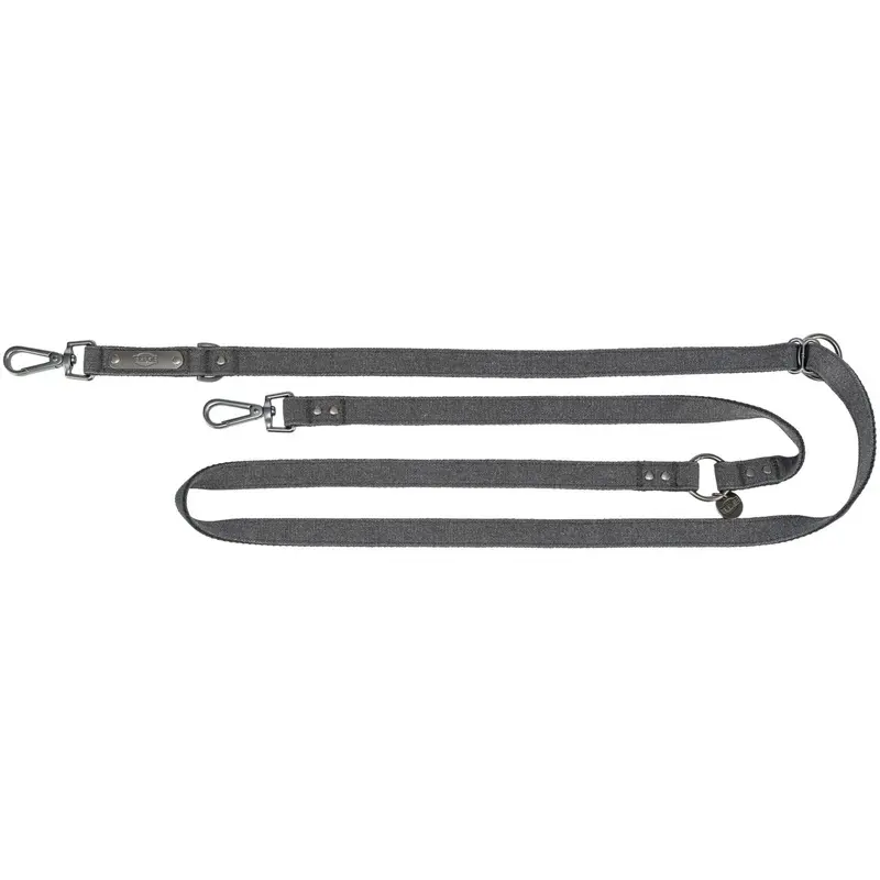 Trixie CityStyle V-Lead, cotton, SM: 2.00 m/13 mm, black